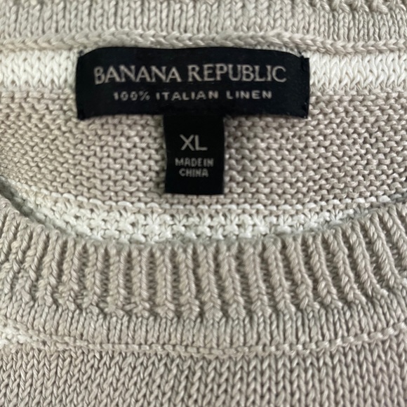 Banana Republic 100% Italian Linen Top - Picture 4 of 4